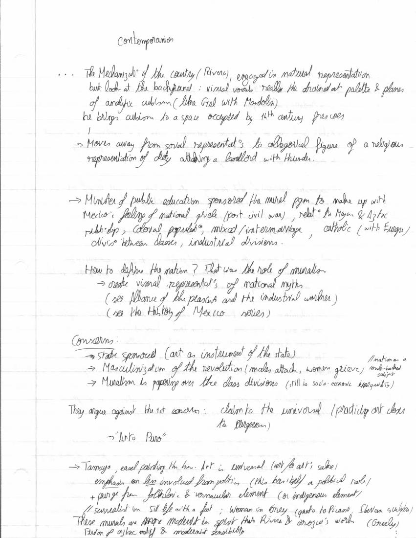 Lecture 7 · Mexican Muralism, page 2