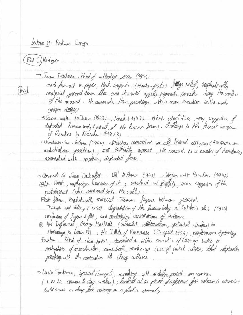 Lecture 11 · Postwar Europe, page 1