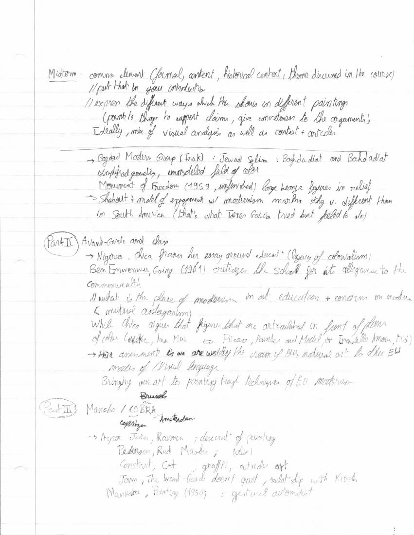 Lecture 13 - 14 · Cairo Baghdad / Postcolonial Africa, page 3