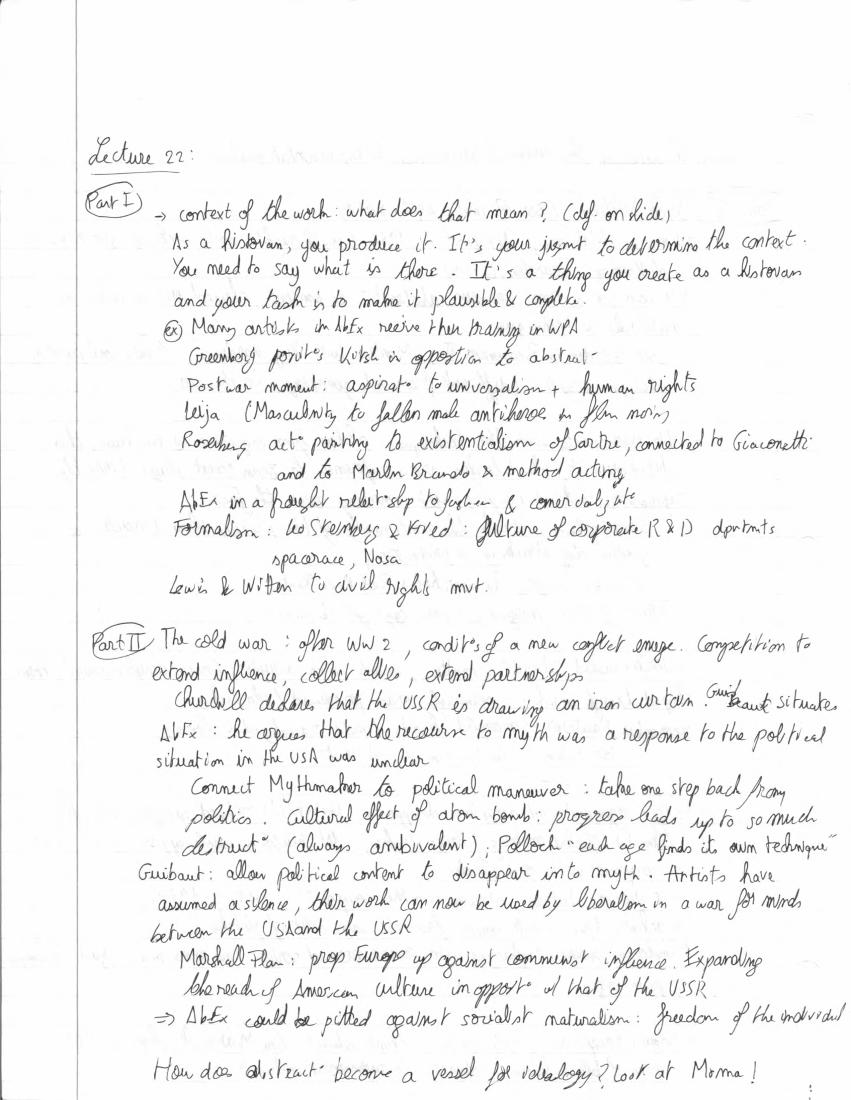Lecture 22 · First Second Third, page 1