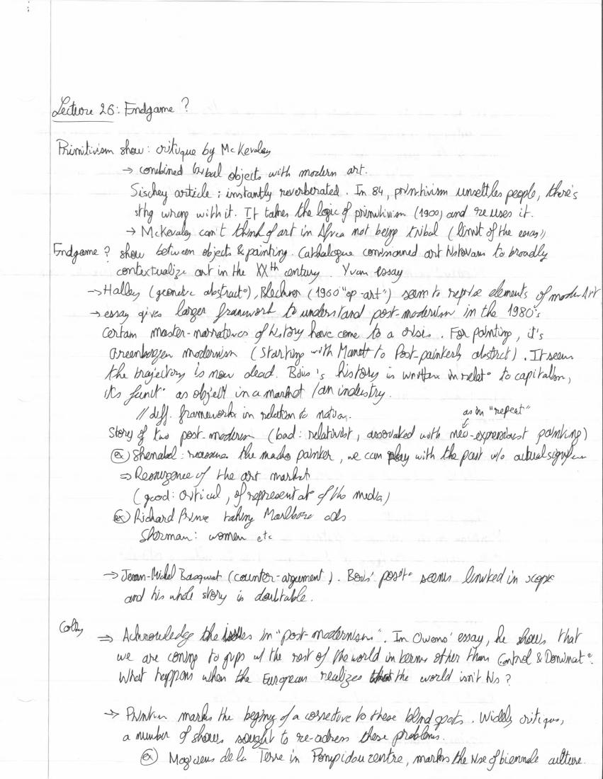 Lecture 26 · Endgame, page 1