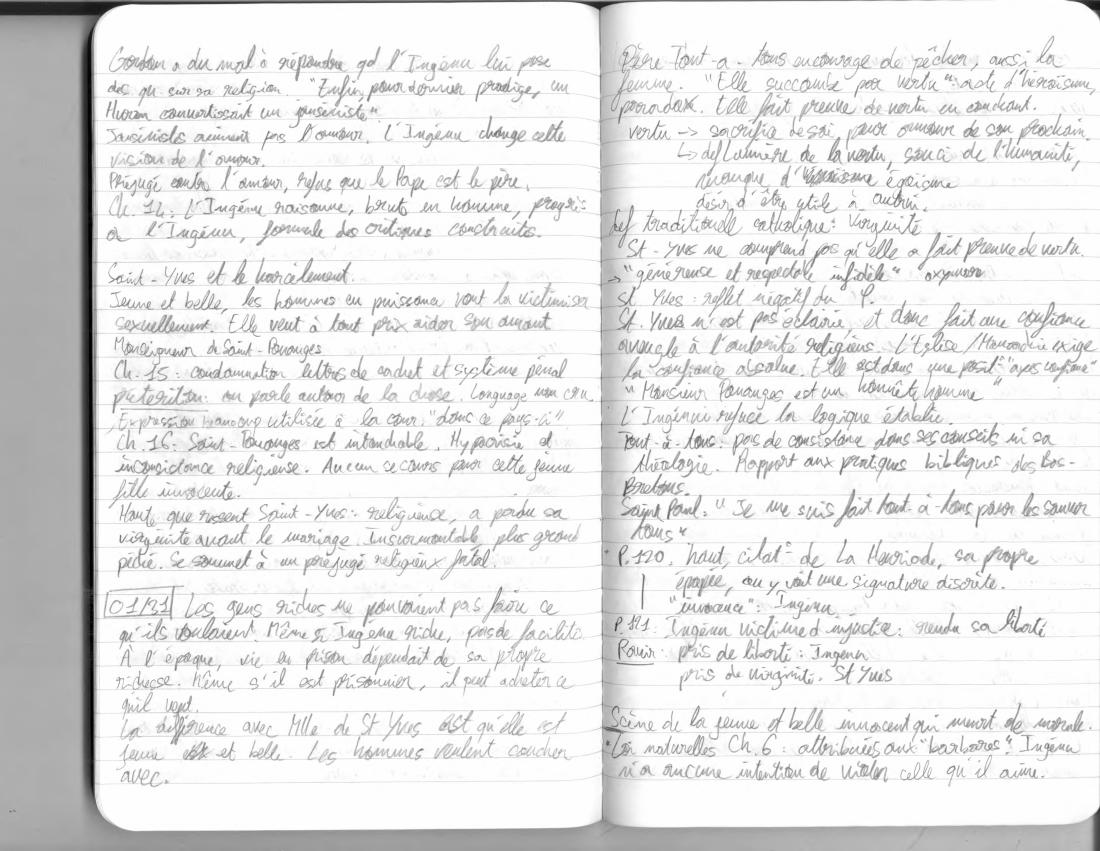 Notes: Lumières, page 6