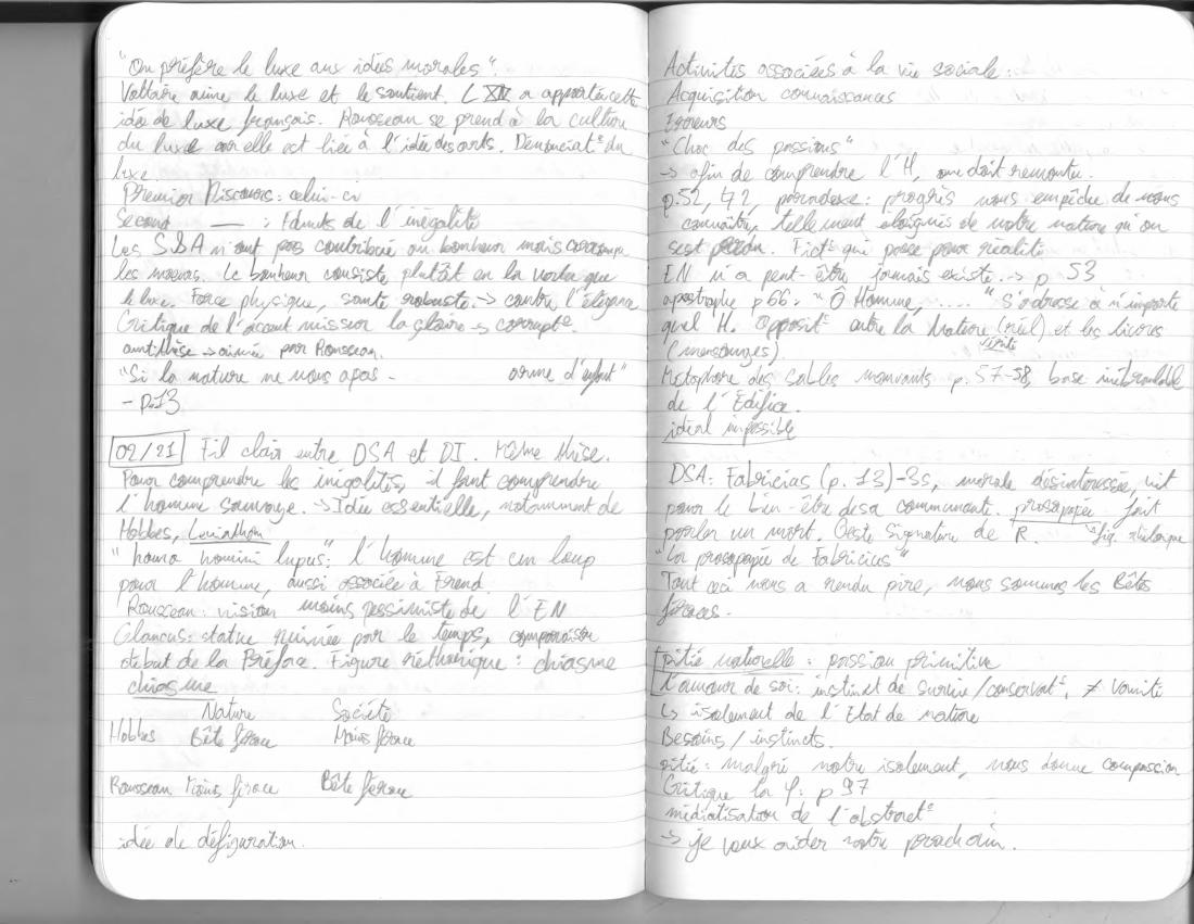 Notes: Lumières, page 10