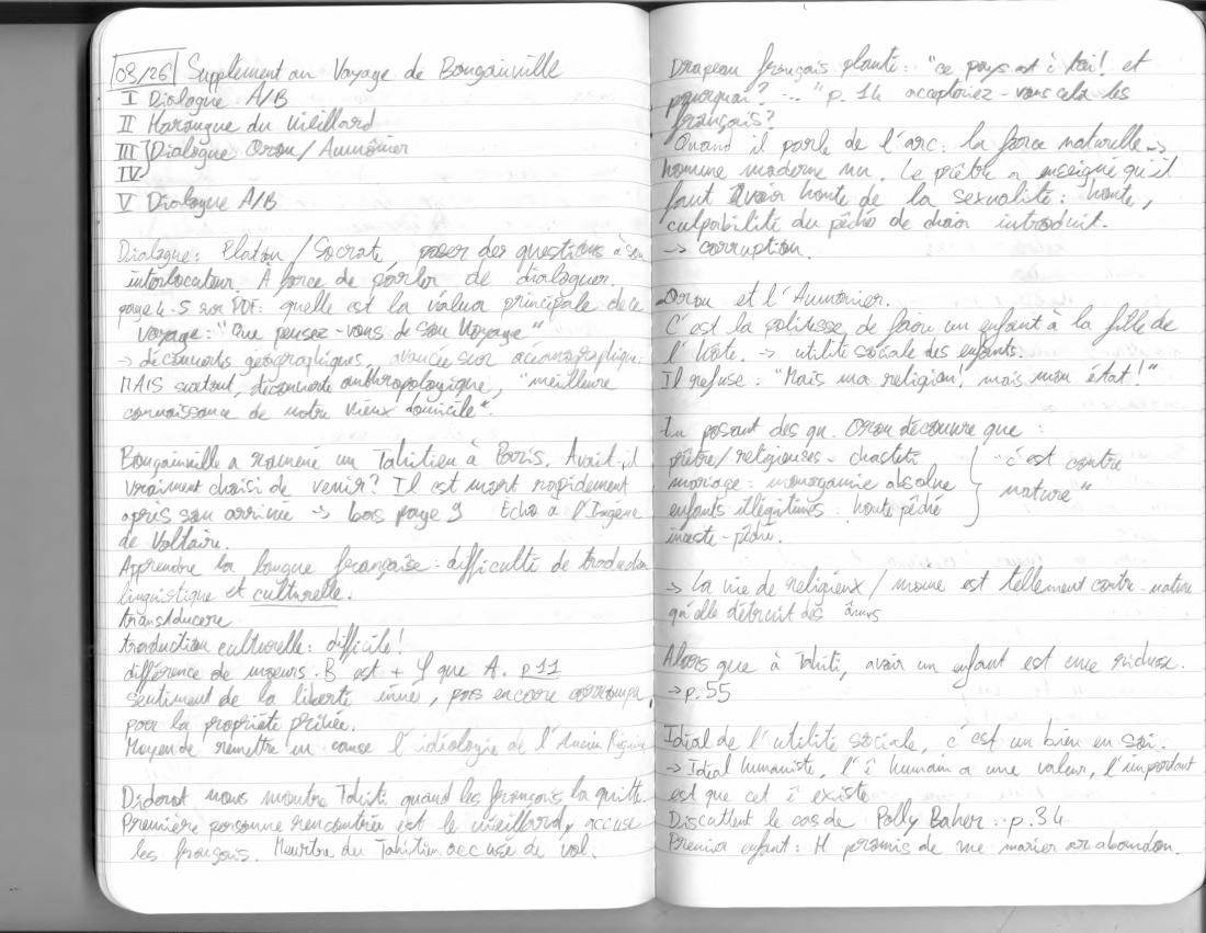 Notes: Lumières, page 13