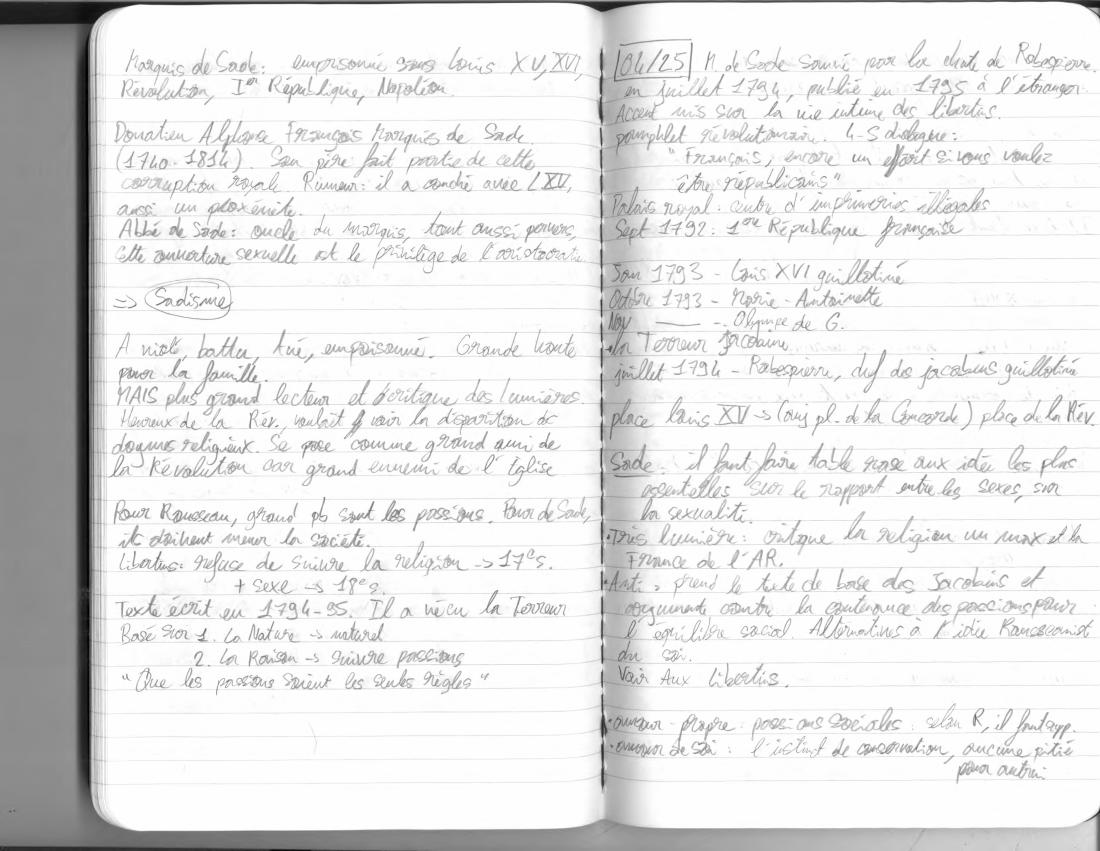 Notes: Lumières, page 19