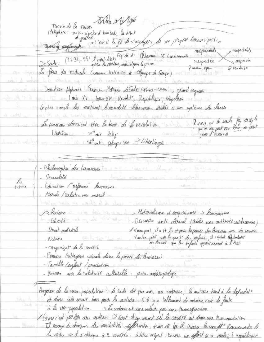Notes: Lumières, page 31