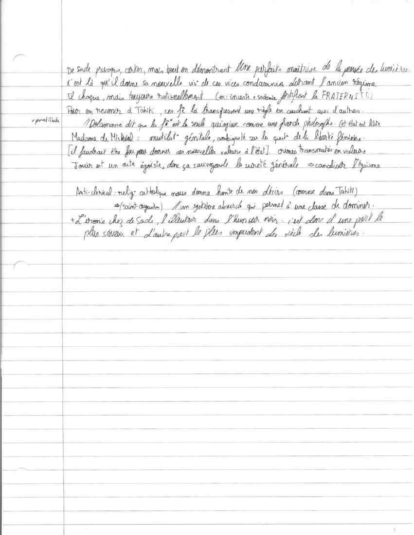Notes: Lumières, page 32
