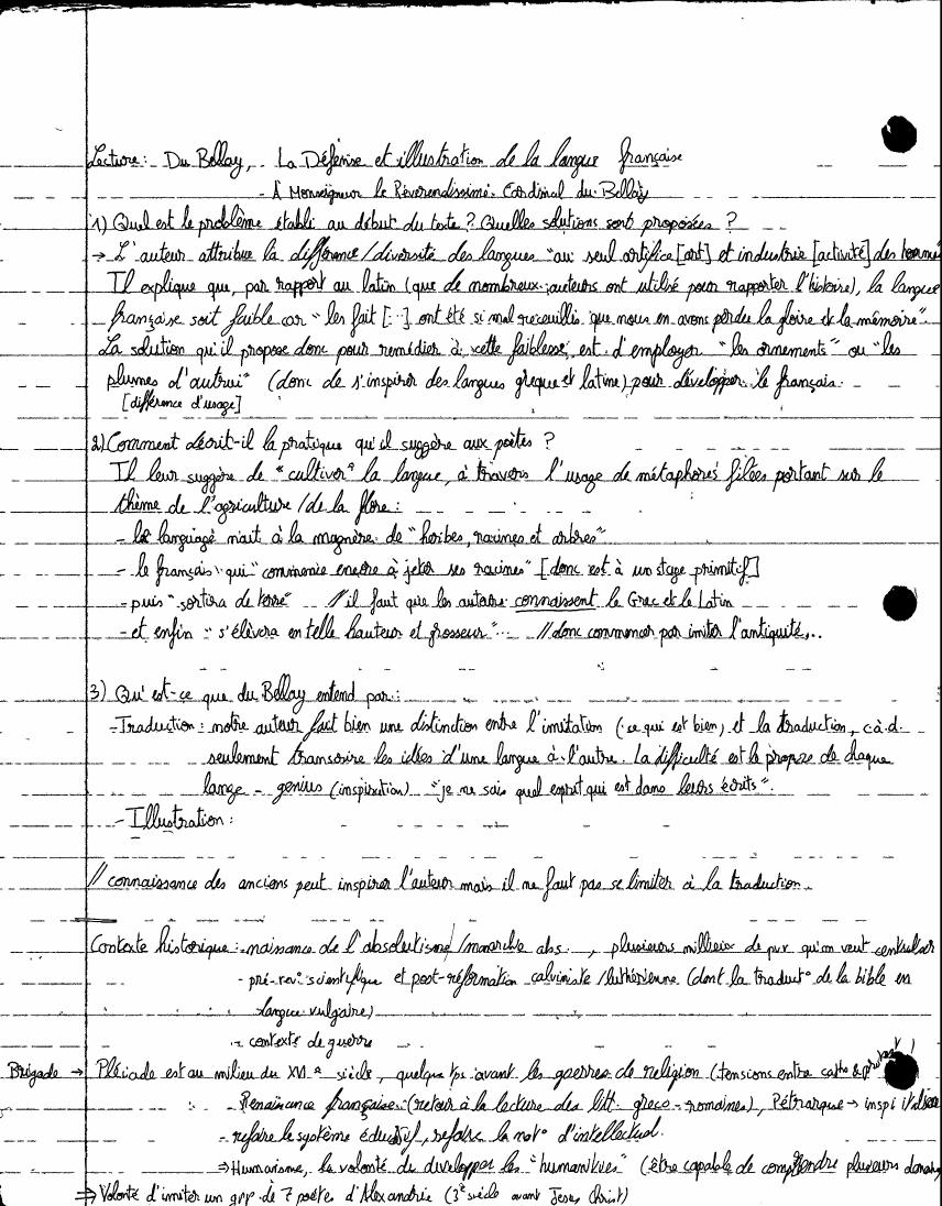 Avant-Garde notes, page 2